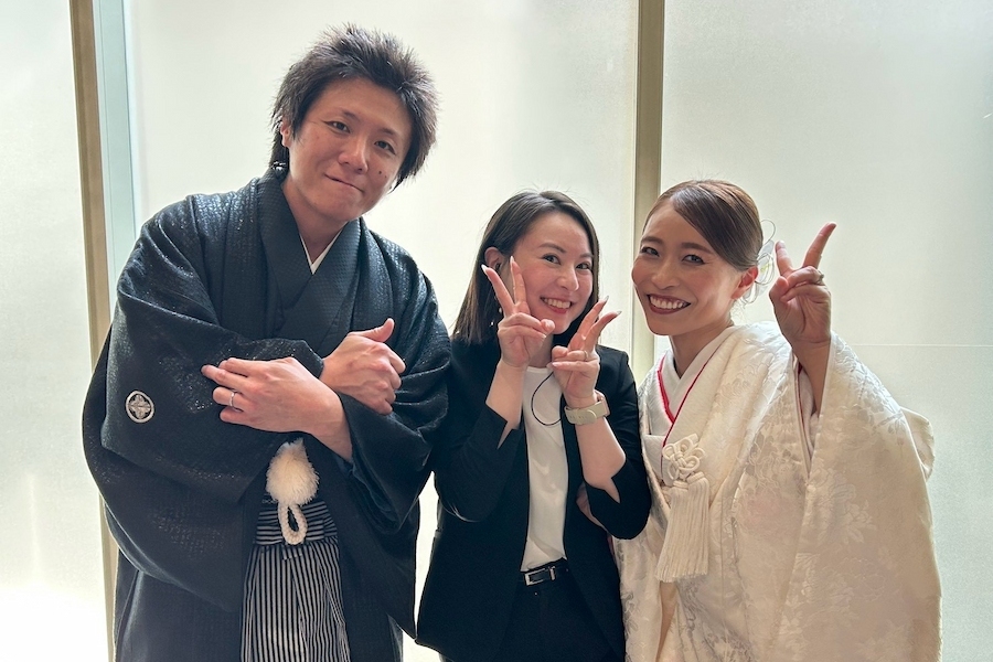 現場で新郎新婦や会場から深く信頼される存在を目指して